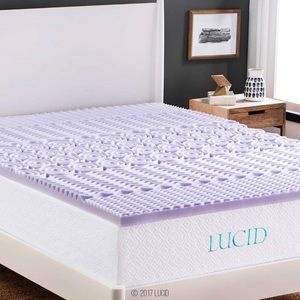 Lucid 2 Inch Mattress Topper Twin